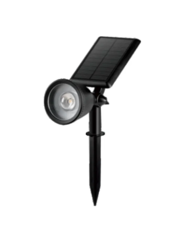 YH0519 Solar spot light 18650 3.7V 2200MAH 5 brightness modes up to 65 lumin