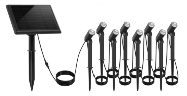 YH0527-8 Specifications Solar Panel: Monocrystalline sillicon, 5V 3V Light Source:1W3030(8PCS)