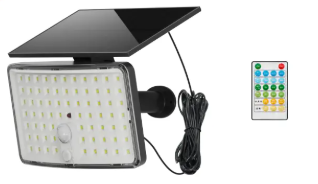 YH0633-PIR Specifications Solar Panel: Monocrystalline sillicon, 5V 3W Light Source:SMD2835/0.2WPC(73PCS)